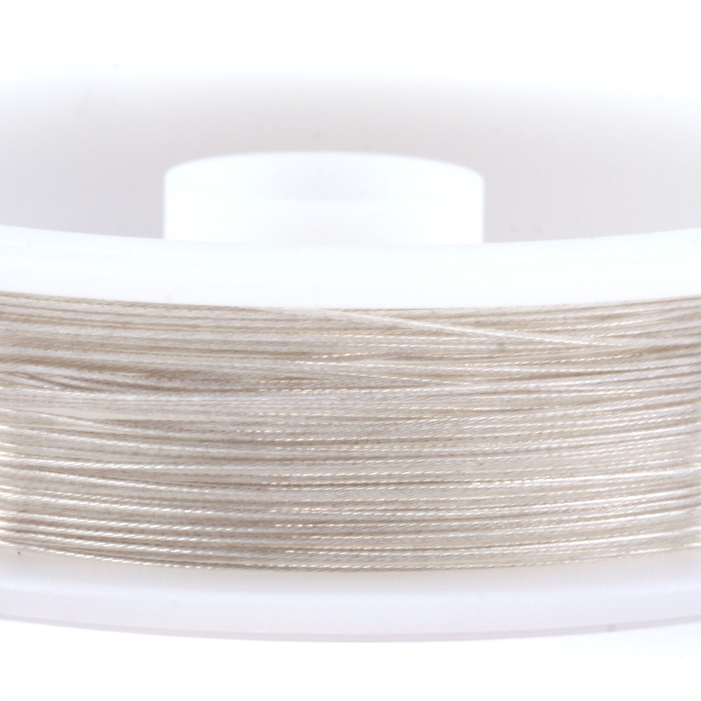 Rivets, Findings & Stringing .015 7-Strand Silver Metallic Beadalon Stringing Wire